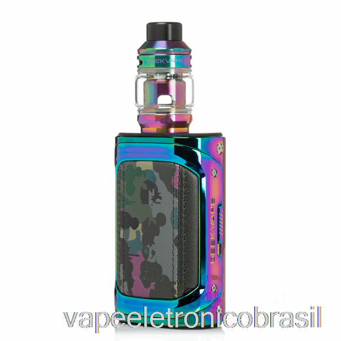 Vape Eletrônico Geek Vape T200 Aegis Touch Starter Kit Arco-íris